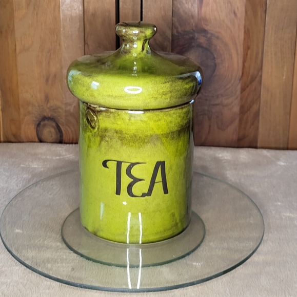 Mid Century Tea Canister